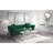 Mercer41 Zaiya Rectangle Mirrored Sofa Table