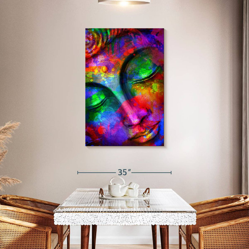 Couleur de Bouddha, H 45 po x l 30 po