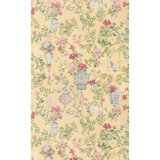 Summer Palace Jardin Fleuri 26.28' L x 53.54" W Wallpaper Roll