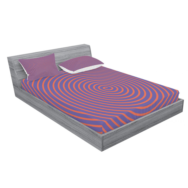 Microfiber Sheet Set, Queen Sheet Set with Fitted Sheet