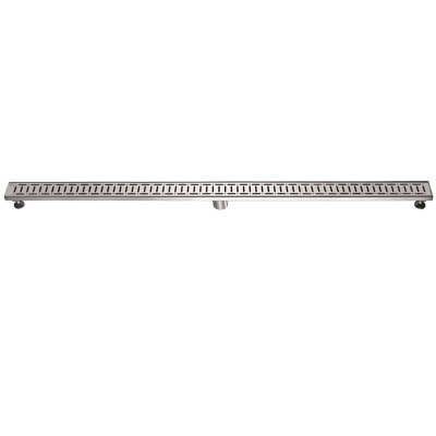 Loire River Series 59 Inch Long Stainless Steel Linear Floor Shower Drain