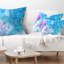 Coussin lombaire en ciel clair transparent Abstract