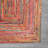 Lightle Chindi Handmade Hand Braided Red/Blue/Green Jute/Cotton Area Rug-1102969548