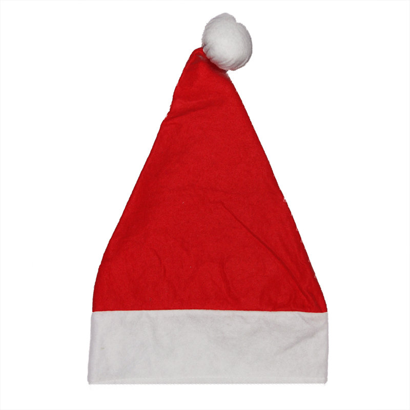 Accessoire de costume de père Noël rouge et blanc unisexe, Petit