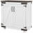 Storage Cabinet with Wood Legs,Adjustable Shel