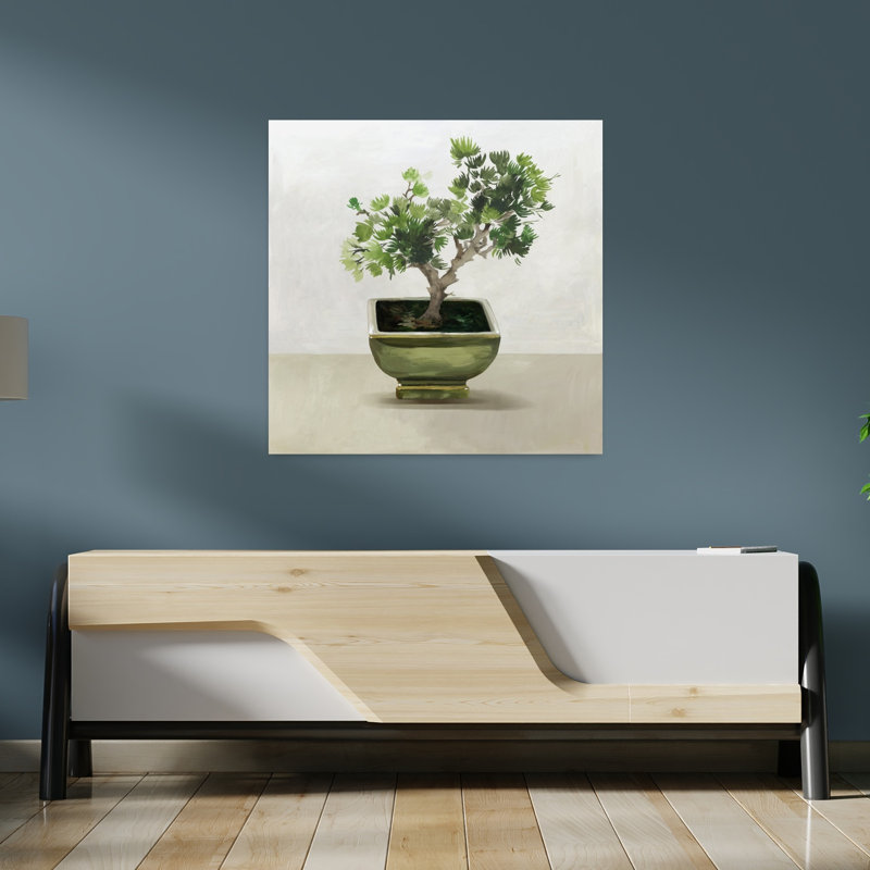 Bonsai Tree I 1 Piece Wrapped Canvas Wall Art, 91.44cm H x 91.44cm W