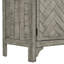 Armoire de rangement en placage de pin gris Ustyle
