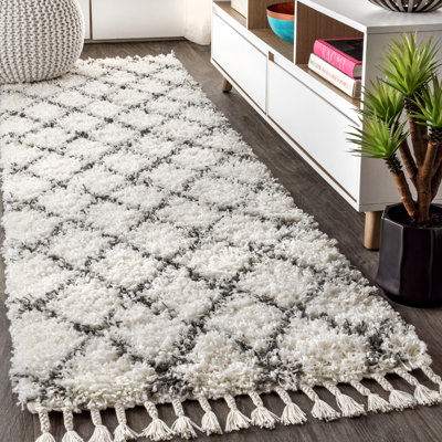 Tapis crème / gris Cantera