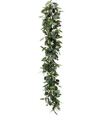 SEEDED ROUND EUCALYPTUS GARLAND