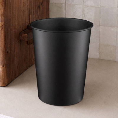 Poubelle en métal fabriquée à la main de 1,8 gallon pour salle de bain