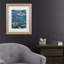 Claude Monet, «Waterlilies Classic», art encadré mat-431918110-431918105