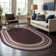 Quiogue Brown Non-Slip Area Rug
