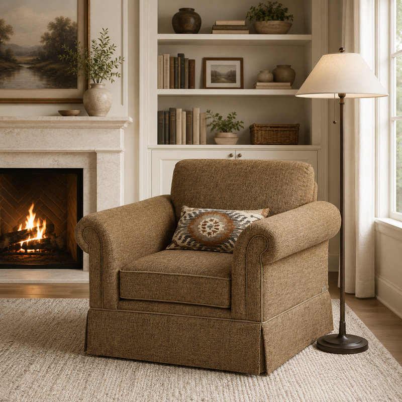 Carrollton Chenille Accent Chair
