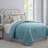 Modern Threads - Ensemble d'édredon de la collection Granada - Ensemble de lit en microfibre réversible de 8 pièces - Comprend un édredon, des draps, des taies décoratives et un coussin - Literie luxueuse-761633794-697378353