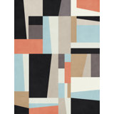 Geometric Pattern Print by Angel Estevez
