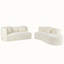 Modern Large 2-Piece Sectional Sofa with 3 Pillows,for Living Room, Bedroom-1502813331