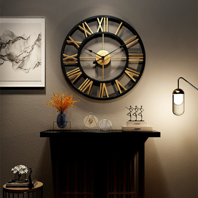 Aerynn Metal Wall Clock