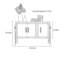 Buffet moderne luxueux peint de luxe-129020046-129020047