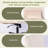 Criss Cross Armless Office Chair With Wheels - Versatile For Home Office, Meditation & Makeup-1373607993