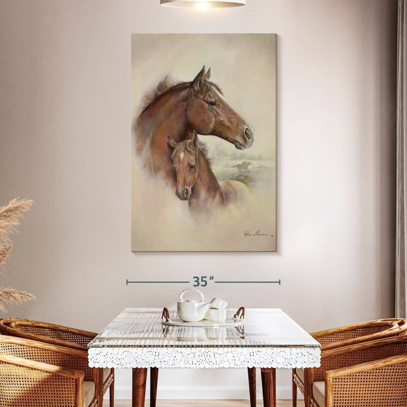 Brampt Race Horse III, H 51 po x l 34 po