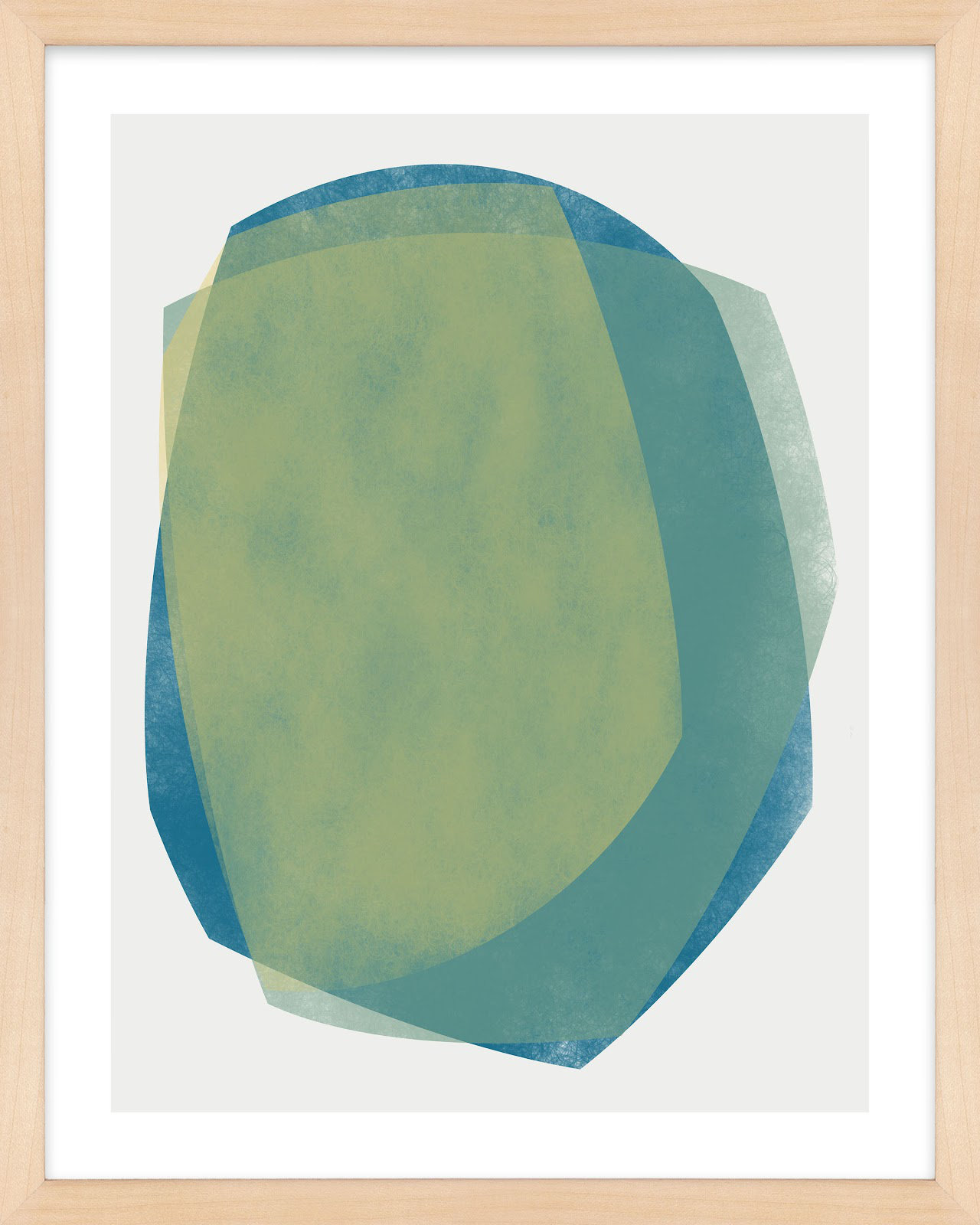 Didi "Eclipse 5" Painting by Jacques Pilon, Maple, 30" H x 24" W