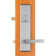 Times Square Entry Lever Set with Single Cylinder Deadbolt