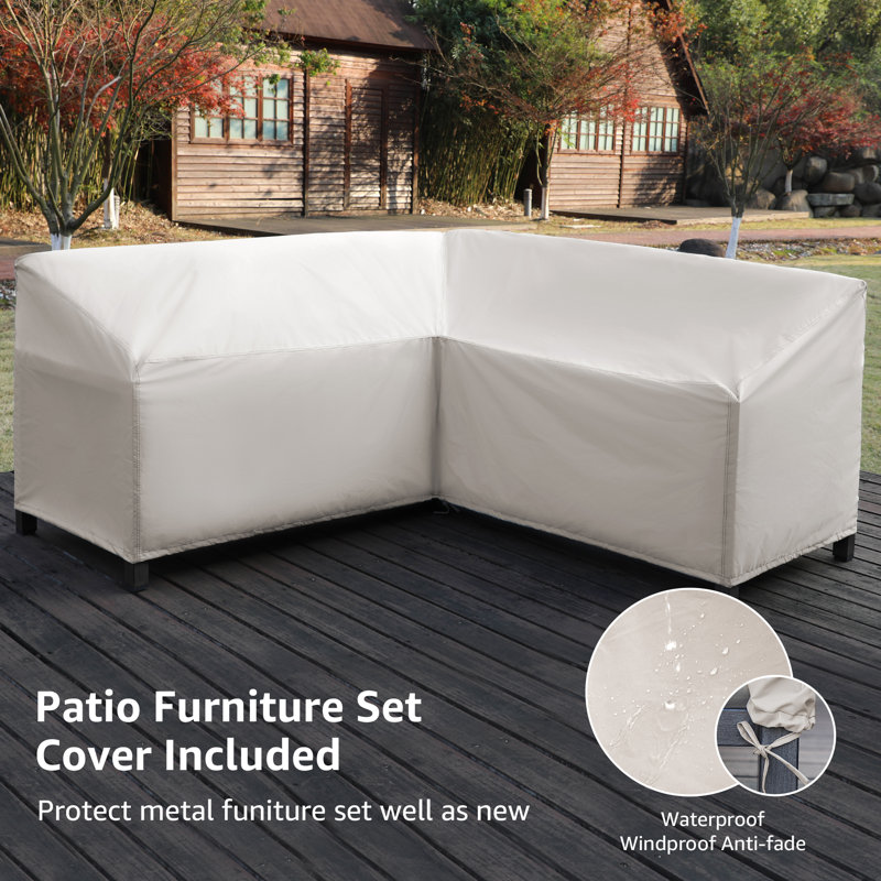 Outdoor Sectional Cover For L Shape Patio Set