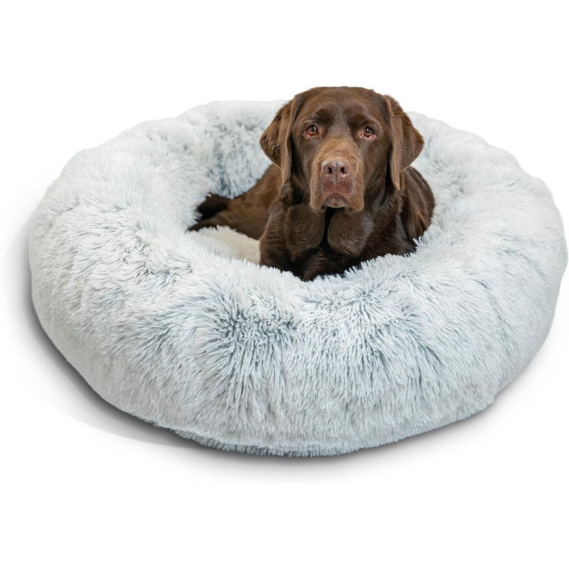 Lit pour chien et chat The Original Calming Donut, Givré