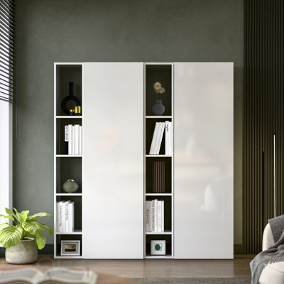 Helsinki 182cm H x 166cm W Bookcase