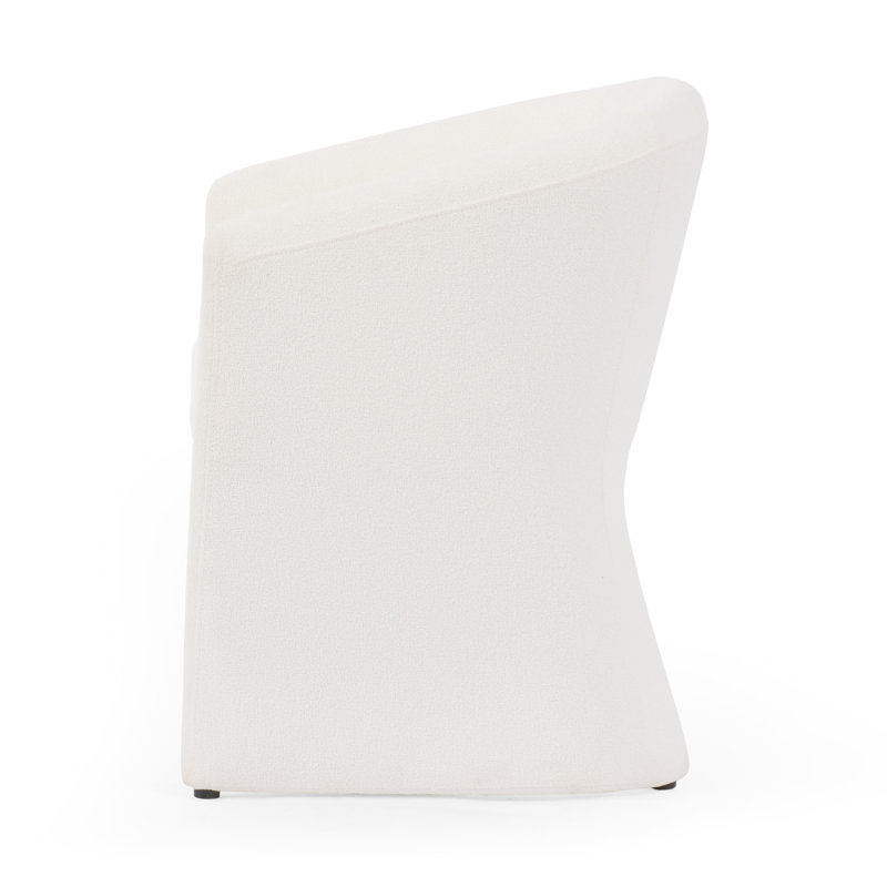 Elmore Upholstered Dining Chair, Thames Cream