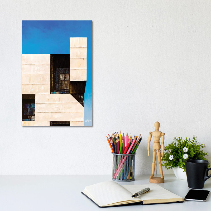 Santiago I by Antony Squizzato - Wrapped Canvas Print, 30.48cm H x 20.32cm W x 1.91cm D
