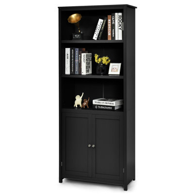 Zeba 182cm H x 75cm W Standard Bookcase