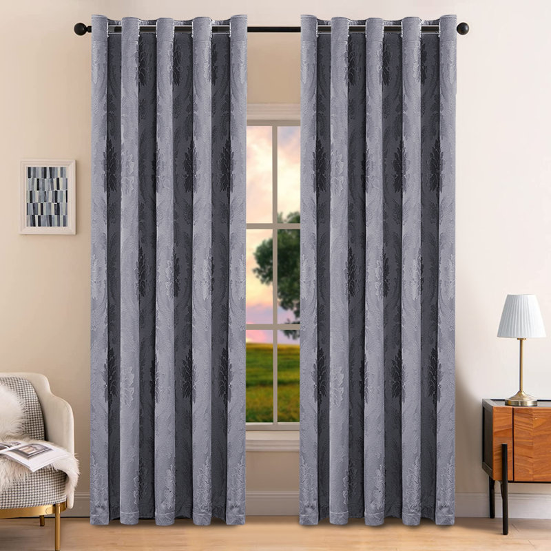 Rasc Sheer Curtain Pair, 228cm W x 228cm D, Burgundy