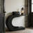 Stylish Hallway Table,Console Table,C-Shaped Accent Table