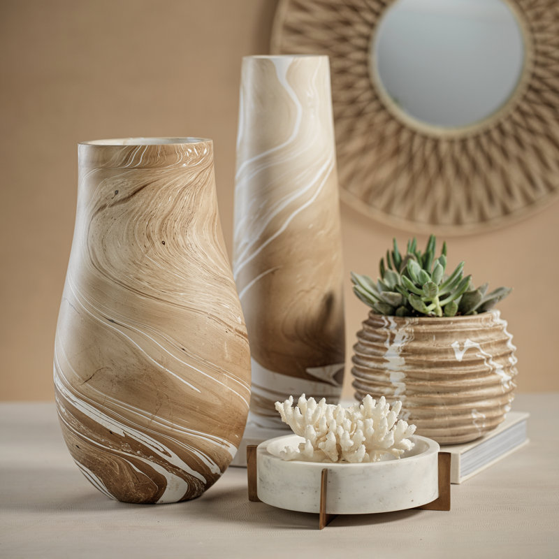 Vase en bois de manguier Bellshill