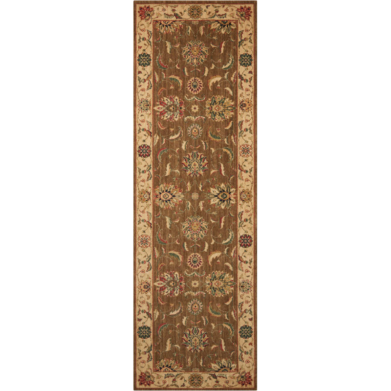 Crownover Wool Oriental Indoor Rug, Runner 2'6" x 8'
