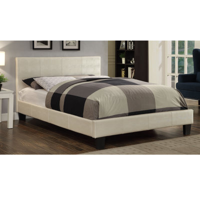 Morgana Vegan Leather Platform Bed