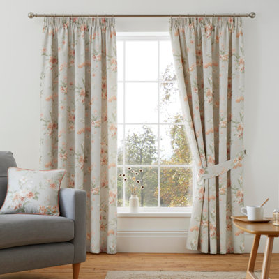Savageville Cotton Room Darkening Curtain Pair