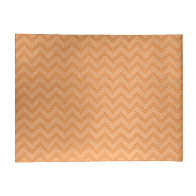Chenille Chevron Indoor Rug