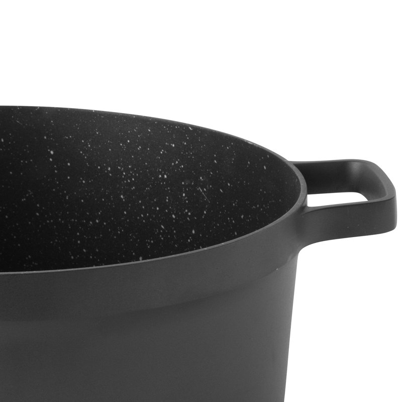Marmite en aluminium antiadhésif avec couvercle BergHOFF International Gem, 7,7 pintes