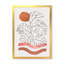 One Line Tropical Leaf Plant - Peinture sur toile-67325787-67325783