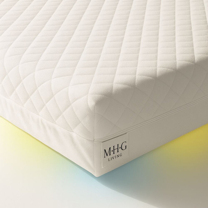 MHG Living Baby Cot Mattress – Firm, Breathable & Waterproof Crib Mattress With Washable Cover For Newborns, Babies & Toddlers