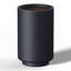 Grand pot / pot rond en béton avec trous de drainage-625424701-614083830