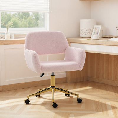 HOMCOM Swivel Office Chair Adjustable Height