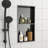 3-Tier Shelf Stainless Steel Shower Niche For Bathroom,