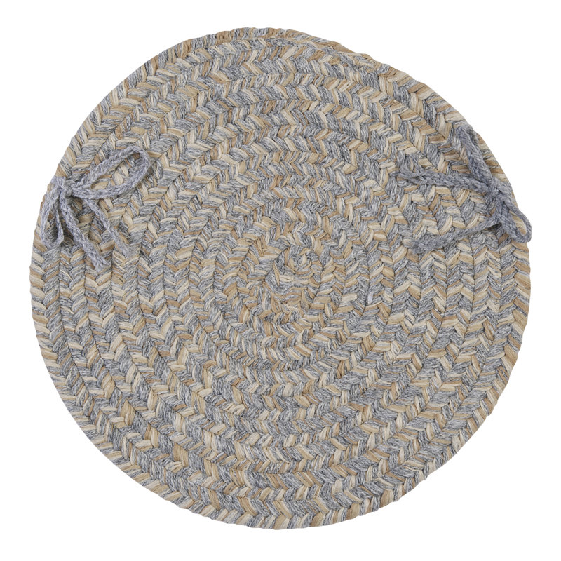 Coussin de chaise Oyler, Gris
