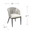 Chaise de patio avec coussins St tennis
