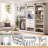 Freestanding Closet System with Mirrors, Drawers and Shoe Racks-53113125