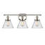 Éclairage pour meuble-lavabo 3 lumières 28 po Ballston Urban Cone-1227796475-1227796478-1318538332