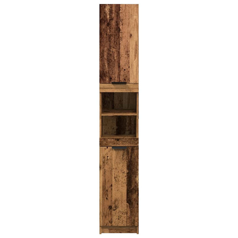 Joron Bathroom Cabinet, Old Wood